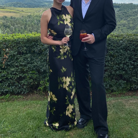 Reformation Anaiis Silk Long Dress - Picture 3 of 5